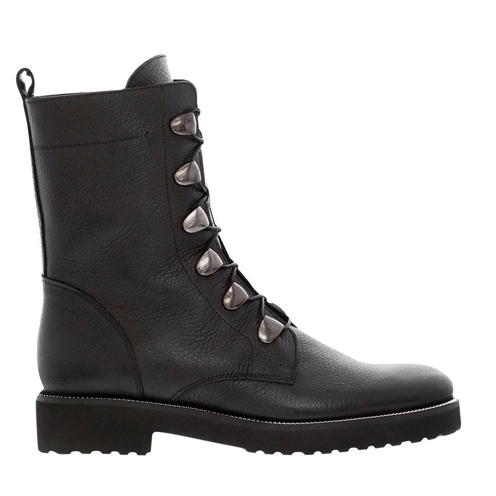 Carl Scarpa Ryla Black Leather Ankle Boots